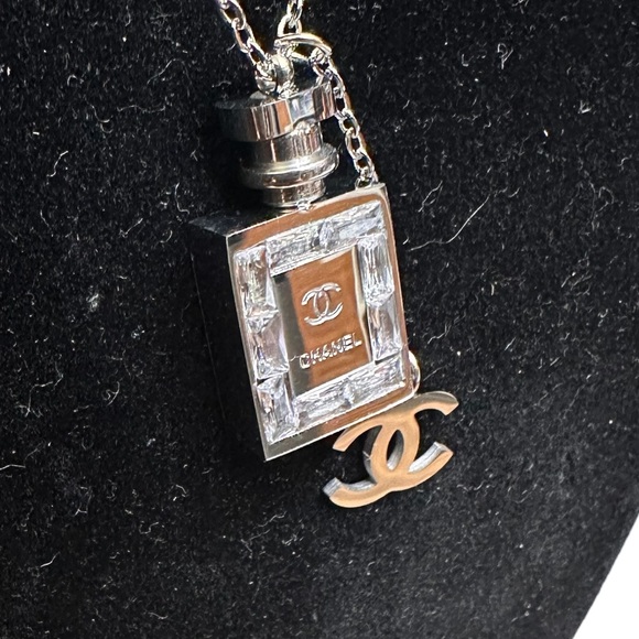 Chanel Perfume Bottle Necklace - Picture 4 of 7